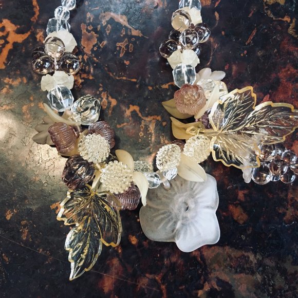 SALE!  FINE JEWELRY!  Showstopper Designer (NECKLACE + EARRINGS) - Picture 5 of 16